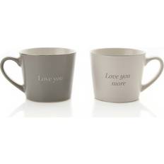 Juliana Amore ‘Love You & Love You More’ Boxed Set 2 Mug 2pcs