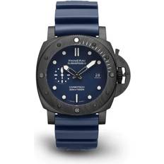 Panerai Submersible 44mm QuarantaQuattro Carbotech Blu Abisso Blue