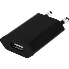Clappio Usb wall charger adapter 1a black