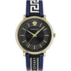 Versace V-Circle VE5A01521 quarzwerk Schwarz/Vielfarbig