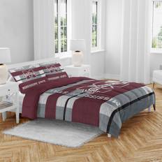 Pegasus Mississippi State Heathered Stripe Queen Bag Bedspread