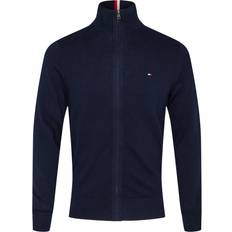 Tommy Hilfiger Cotton Cashmere Zip-Thru Cardigan - Desert Sky