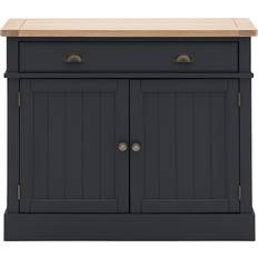 Gallery Eton 2 Door Oak/Blue Sideboard