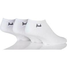 Pringle Pair Pack Fully Cushioned Trainer Socks White One