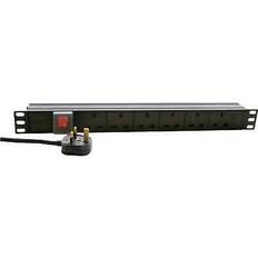 Eagle 19" 6 Way Mains 1U Rackmount Power Distribution Unit