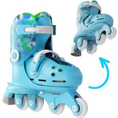 Yvolution Yvolution Kids' Twista Adjustable Skates Blue Youth Skates at Academy Sports