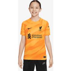 Liverpool FC T-shirts Nike Kids Liverpool 23 Dri Fit Stadium GK SS Shirt Orange