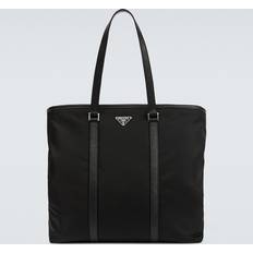 Prada Tote Bags Logo-Plague Tote Bag black Tote Bags for ladies