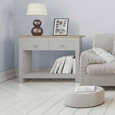 Loft24 Hallway Gray/Oak Console Table