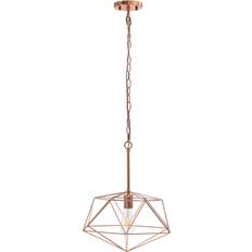 All the Rages Paragon Rose Gold Pendant Lamp