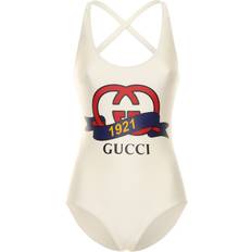 Gucci Women Swimwear Gucci Printed swimsuit multicoloured