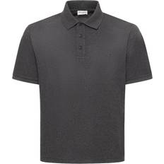 Saint Laurent Short-Sleeved Polo Shirt - Anthracite