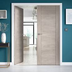 R Interior Doors JB Kind Alabama Fumo Laminate Prefinished Interior Door R (x198.1cm)