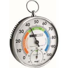 Analogue Thermometers, Hygrometers & Barometers TFA Dostmann 45.2027 Thermo-Hygrometer Air Condition Colourful Dial