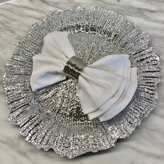 Dinner Plates on sale Premier Housewares Maison Dia Finish Reef Charger Dinner Plate