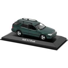 Aucune Saab 9-5 Break 1999 Mörkgrön Maxichamps 1:43