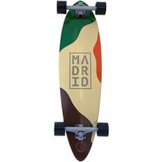 Including Griptape Longboards Madrid Series Complete Longboard Desert Brown/Green/Orange