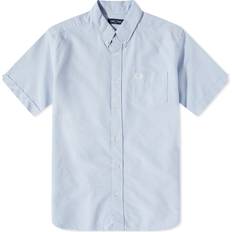 Fred Perry Men Shirts Fred Perry Oxford Shirt Light Smoke Blue