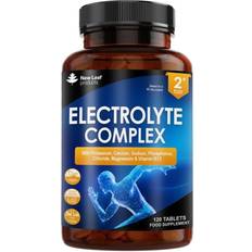 New Leaf Products Electrolytes Complex High Strength Essential Minerals 120 pcs