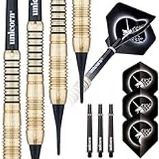 Unicorn Core Brass Soft Darts 18 g Schwarz Einheitsgröße