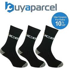 Socks JCB black 9-pack workwear apparel socks 6-11