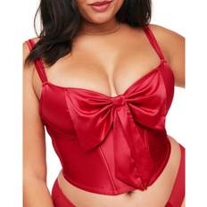 Best Lingerie Sets Adore Me Arianna Women's Plus-Size Contour Bustier Dark red