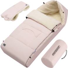 Monzana Baby Footmuff Rosé 90x60cm incl. Bag