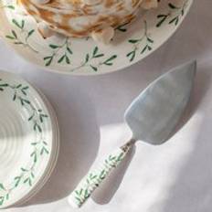 White Serving Cutlery Portmeirion Sophie Conran for Mistletoe Cake Slicer