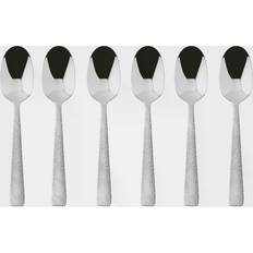 Grey Coffee Spoons Sambonet Siena Edelstahl Kaffeelöffel 6Stk.