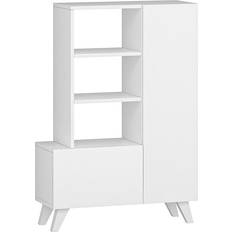 Hanah Home Agostina White Storage Cabinet