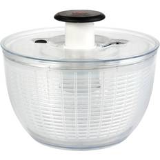 Black Salad Spinners OXO Soft Clear Salad Spinner