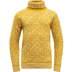 Devold Svalbard Sweater High Neck - Yellow