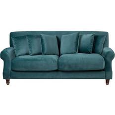 Beliani Eike Teal Sofa 186cm 3 Seater