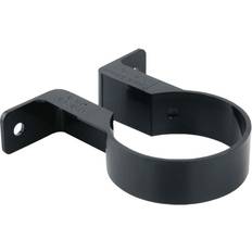 Plastic Sewer Pipes Wavin Osma RoundLine Bracket 68mm Black