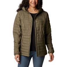 Columbia Silver Falls Hooded Jacket Synthetic jacket Women's Stone Green