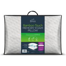 Bamboo Textiles Snuggledown Single Bliss Bamboo Touch Back Sleeper Ergonomic Pillow