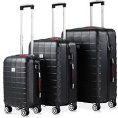 Monzana Hard Shell Suitcase Set