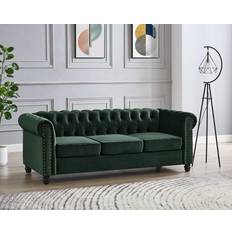Home Details Chesterfield Velvet Sofa