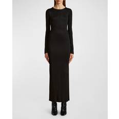 Khaite Bayra maxi dress black