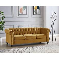 Home Details Chesterfield Studded Sofa