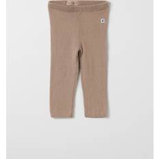 Polarn O. Pyret Baby Knitted Leggings - Brown