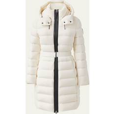 Mackage Ashley Quilted Nylon-Blend Down Coat Cream