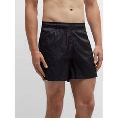 Moncler Black Drawstring Swim Shorts