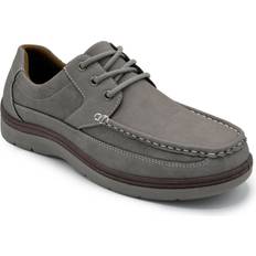 Aston Marc Men's Newport Nubuck Boat Shoes Grey