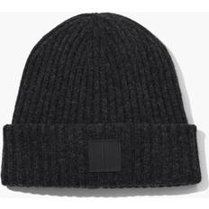 Marc Jacobs The Ribbed Beanie in Charcoal