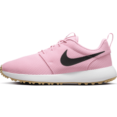 Brown - Women Golf Shoes Nike Roshe Women's Golf Shoe, Pink/White, Spikeless