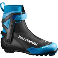 Junior Cross Country Boots Salomon Kinder Langlaufschuhe S/LAB SKIATH CS JR PLK Schwarz