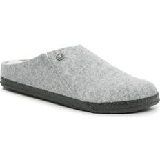 Birkenstock Men Slippers Birkenstock Women's Zermatt Shearling Slippers Light Grey