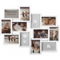 Gr8 Home Large Embossed 12-Picture Wall-Mounted Collage Photo Frame