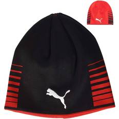 Puma Unisex Beanies Puma liga reversible beanie mens hat one fits all black/red 022357 01